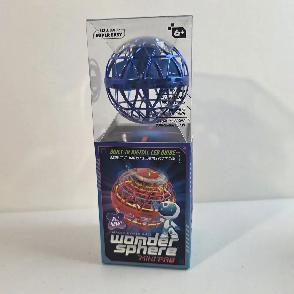 Wonder Sphere Magic Hover Ball- Blue Color- Skill Level Easy- STEM Certified